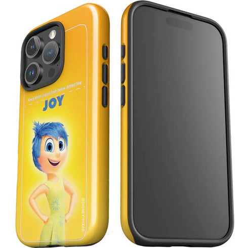 Disney Inside Out Joy Portrait iPhone 16 Pro Max Impact Case
