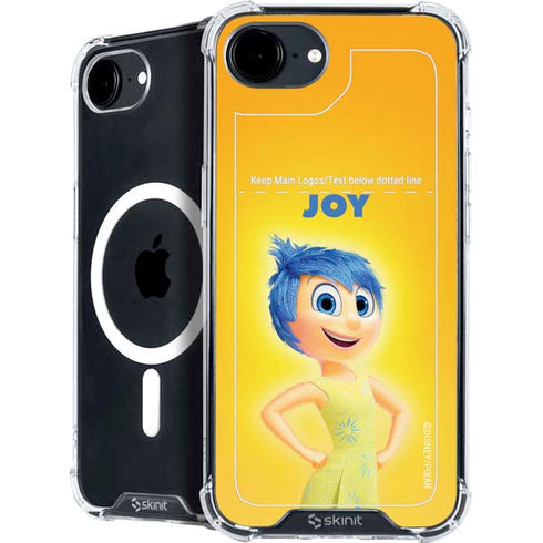 Disney Inside Out Joy Portrait iPhone 16e MagSafe Case