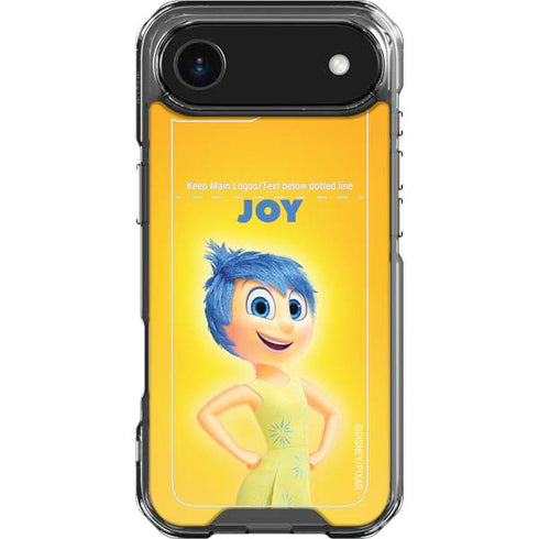 Disney Inside Out Joy Portrait iPhone 17 Air Clear Case