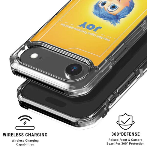 Disney Inside Out Joy Portrait iPhone 17 Air Clear Case