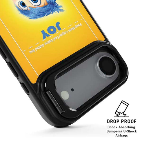 Disney Inside Out Joy Portrait iPhone 17 Air Kickstand Case