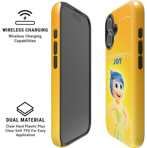 Disney Inside Out Joy Portrait iPhone 17 Magsafe Impact Case