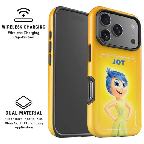 Disney Inside Out Joy Portrait iPhone 17 Pro Max Magsafe Impact Case