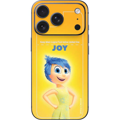 Disney Inside Out Joy Portrait iPhone 17 Pro Skin