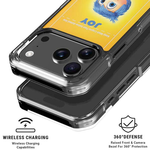 Disney Inside Out Joy Portrait iPhone 18 Pro Clear Case