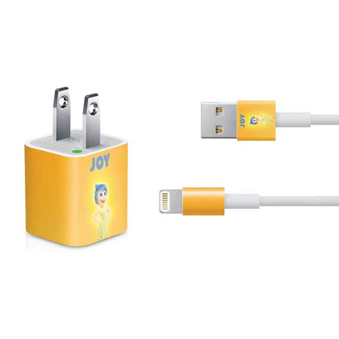 Disney Inside Out Joy Portrait iPhone Charger (5W USB) Skin