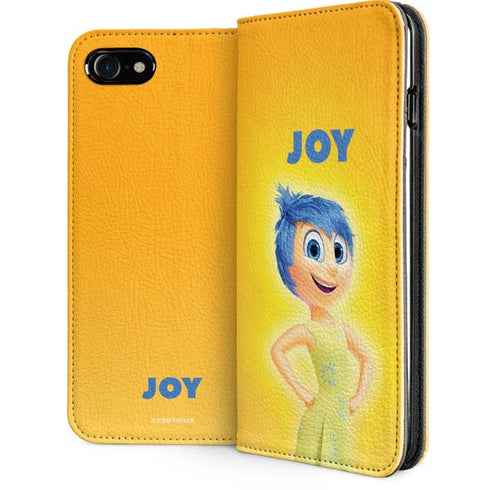 Disney Inside Out Joy Portrait iPhone SE (2nd & 3rd Gen) Folio Case