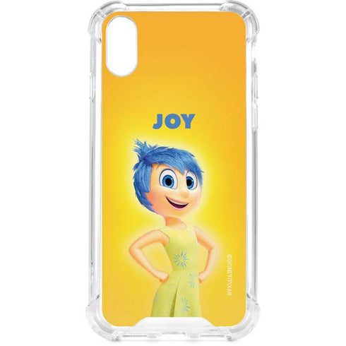 Disney Inside Out Joy Portrait iPhone XS Clear Case
