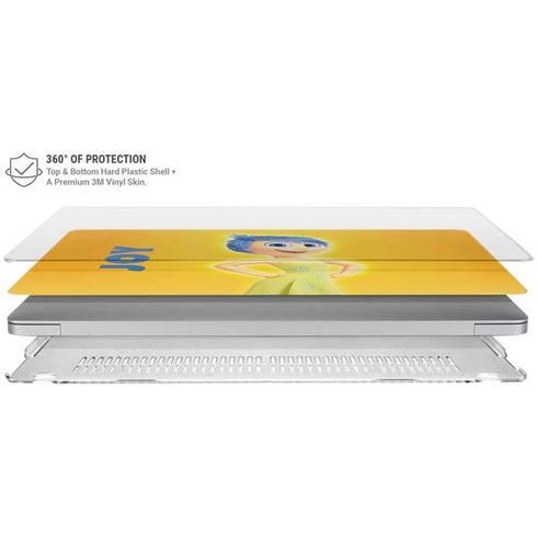 Disney Inside Out Joy Portrait MacBook Air 15in (2023-2025) Case plus Skin