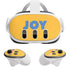 Disney Inside Out Joy Portrait Meta Quest 3 Skin