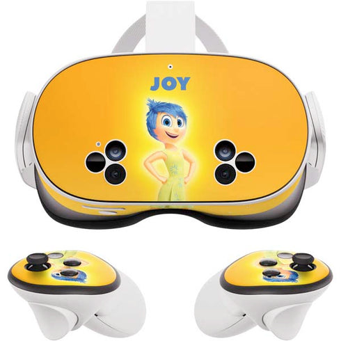 Disney Inside Out Joy Portrait Meta Quest 3S Skin