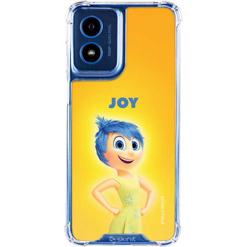 Disney Inside Out Joy Portrait Moto G Play 4G (2024) Clear Case