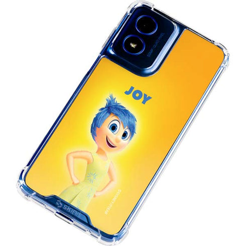 Disney Inside Out Joy Portrait Moto G Play 4G (2024) Clear Case