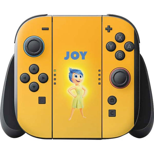 Disney Inside Out Joy Portrait Nintendo Switch 2 (2025) with Joy-Con Skin