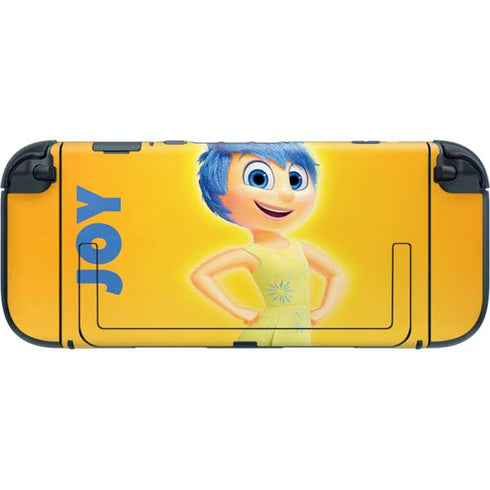 Disney Inside Out Joy Portrait Nintendo Switch 2 (2025) with Joy-Con Skin