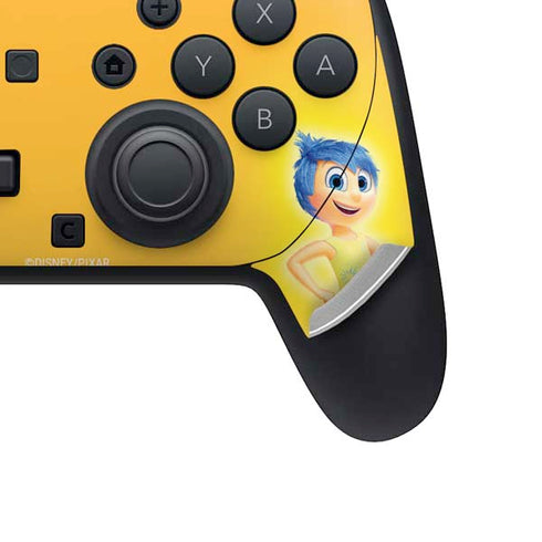 Disney Inside Out Joy Portrait Nintendo Switch 2 (2025) Pro Controller Skin