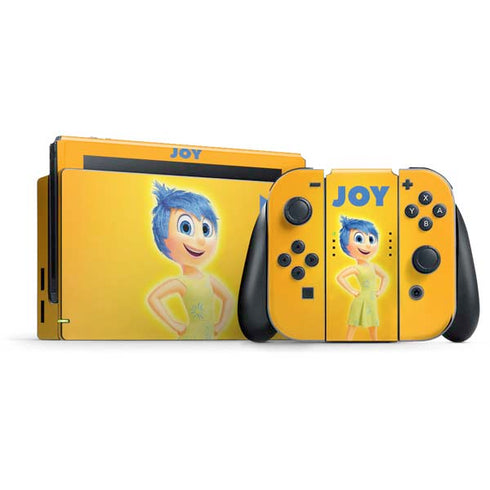 Disney Inside Out Joy Portrait Nintendo Skins