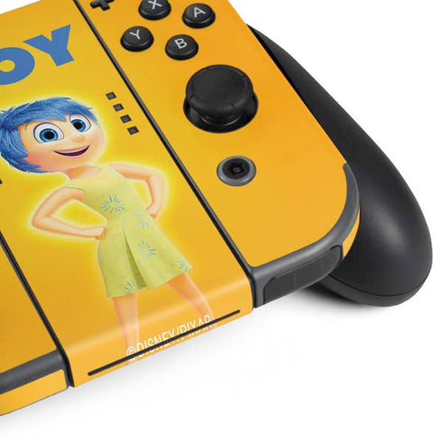 Disney Inside Out Joy Portrait Nintendo Switch Bundle Skin