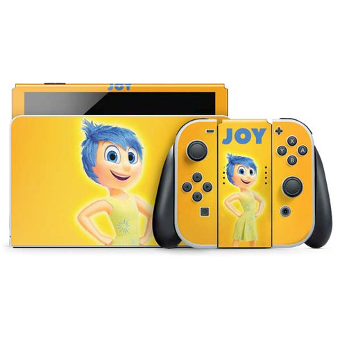 Disney Inside Out Joy Portrait Nintendo Switch OLED (2021) Skin