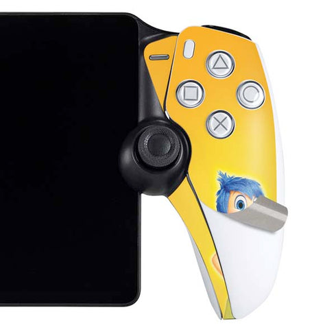 Disney Inside Out Joy Portrait PlayStation Portal Remote Player Skin