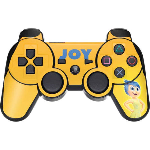 Disney Inside Out Joy Portrait PS3 Dual Shock wireless controller Skin