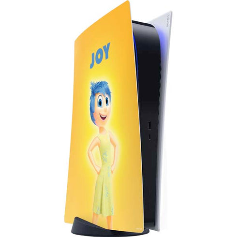 Disney Inside Out Joy Portrait PS5 Digital Edition Console Skin