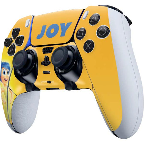 Disney Inside Out Joy Portrait PS5 DualSense Edge Pro Controller Skin