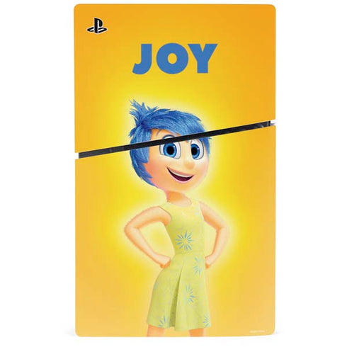 Disney Inside Out Joy Portrait PS5 Slim Digital Edition Bundle Skin