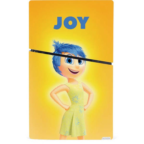Disney Inside Out Joy Portrait PS5 Slim Digital Edition Bundle Skin