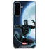 Marvel Black Panther Jumping Through Air Galaxy A36 5G Clear Case
