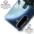 Marvel Black Panther Jumping Through Air Galaxy A36 5G Clear Case