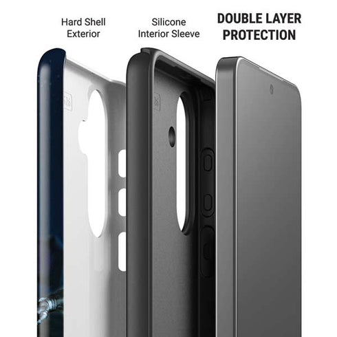 Marvel Black Panther Jumping Through Air Galaxy S26 Plus Impact Case