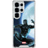 Marvel Black Panther Jumping Through Air Galaxy S26 Ultra Clear Case