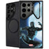 Marvel Black Panther Jumping Through Air Galaxy S26 Ultra Kickstand Case