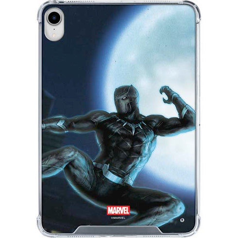 Marvel Black Panther Jumping Through Air iPad 11th Gen (2025) Clear Case
