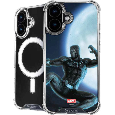 Marvel Black Panther Jumping Through Air iPhone 17 MagSafe Case