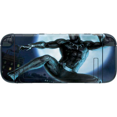 Marvel Black Panther Jumping Through Air Nintendo Switch 2 (2025) with Joy-Con Skin