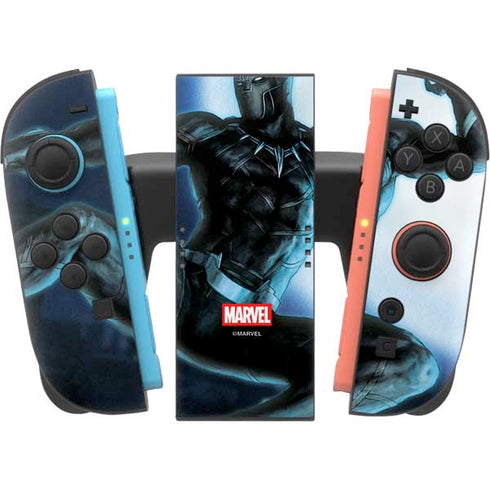 Marvel Black Panther Jumping Through Air Nintendo Switch 2 (2025) Joy-Con Controller Skin