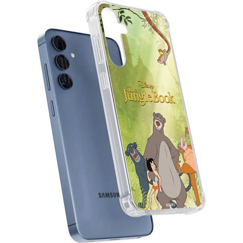 Disney Jungle Book Character Group Galaxy A55 5G Clear Case