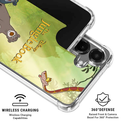 Disney Jungle Book Character Group Galaxy S26 Clear Case