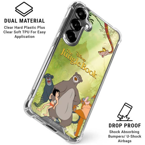 Disney Jungle Book Character Group Galaxy S26 Clear Case