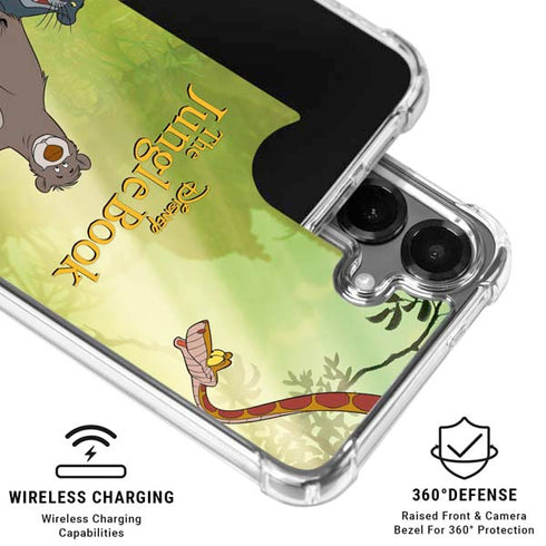 Disney Jungle Book Character Group Galaxy S26 Plus Clear Case