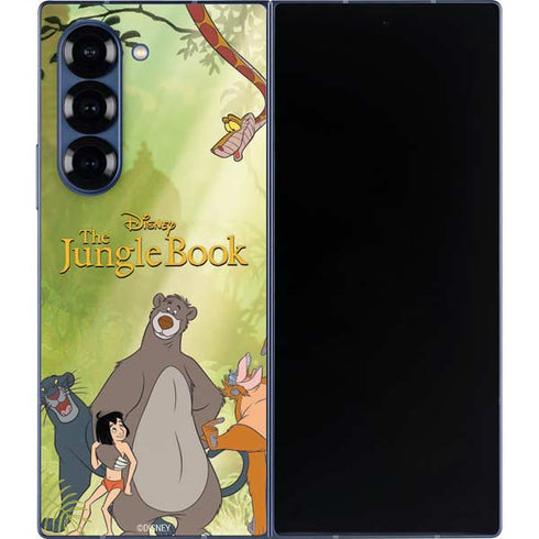 Disney Jungle Book Character Group Galaxy Z Fold6 Skin