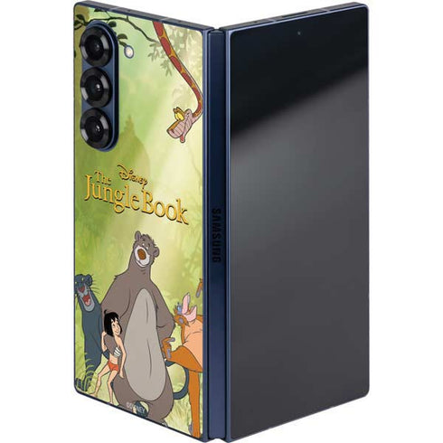 Disney Jungle Book Character Group Galaxy Z Fold6 Skin