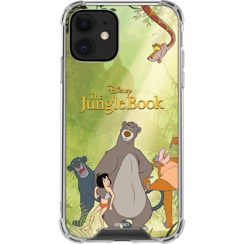 Disney Jungle Book Character Group iPhone 12 Clear Case