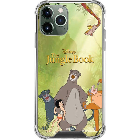 Disney Jungle Book Character Group iPhone 12 Pro Clear Case