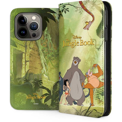 Disney Jungle Book Character Group iPhone 13 Pro Folio Case