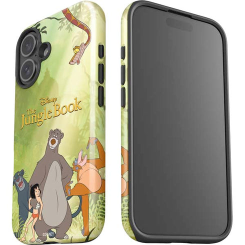 Disney Jungle Book Character Group iPhone 16 Plus Impact Case