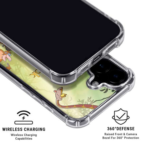 Disney Jungle Book Character Group iPhone 16 Plus MagSafe Case