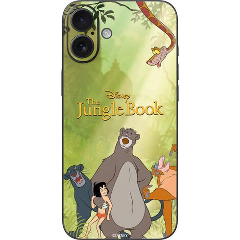 Disney Jungle Book Character Group iPhone 16 Plus Skin